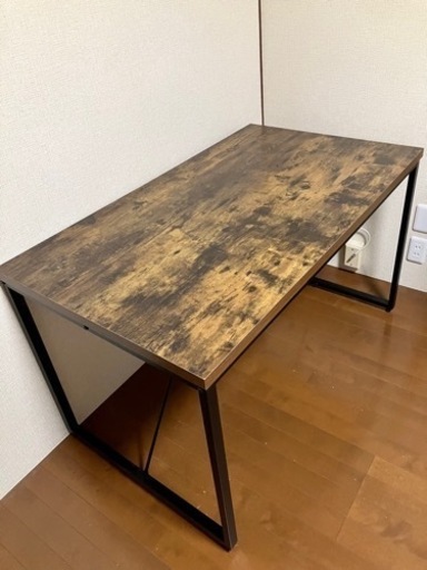 ニトリ ダイニングテーブル(ステイン120 MBR）