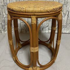 【終】G140　天然 籐 椅子の画像