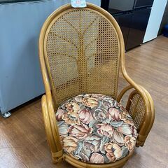 リサイクルショップどりーむ天保山店　No.10029　座椅子チェア♪　籐家具♪の画像