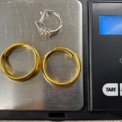 💍入荷！純金指輪　1【18金・プラチナ・貴金属高価買取アールワン田川】の画像