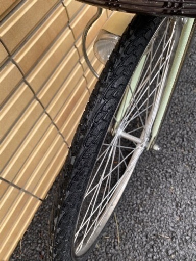 パナソニック Panasonic 電動アシスト自転車 カラーズ・内装3段変速 パープル中古車