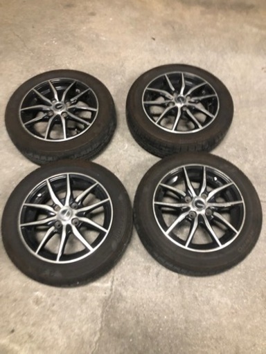 ブリヂストンNEWNO155/65R14アルミホイール４本セット