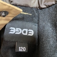 スキーウェア　edge ズボン　120の画像