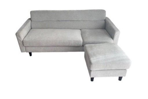 ニトリ　布張りカウチソファ　2ヶ月使用品