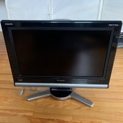 SHARPの液晶TV 20インチ