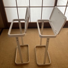 山崎実業(Yamazaki) ゴミ袋ホルダー スリム 20L ホワイトの画像