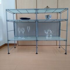 MUJI　スチールユニットシェルフ