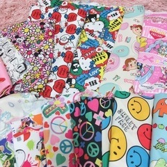 キャラクター生地 詰め合わせの画像