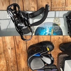 Burton スノーボード３点セットの画像