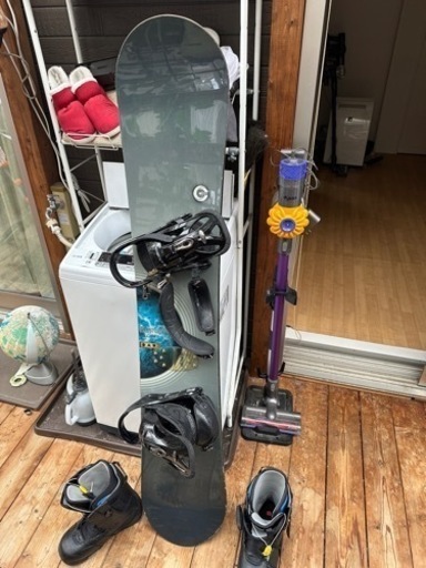 Burton スノーボード３点セット