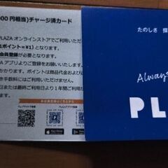 PLAZA　PASS　5000ポイントチャージ済み　プラザ