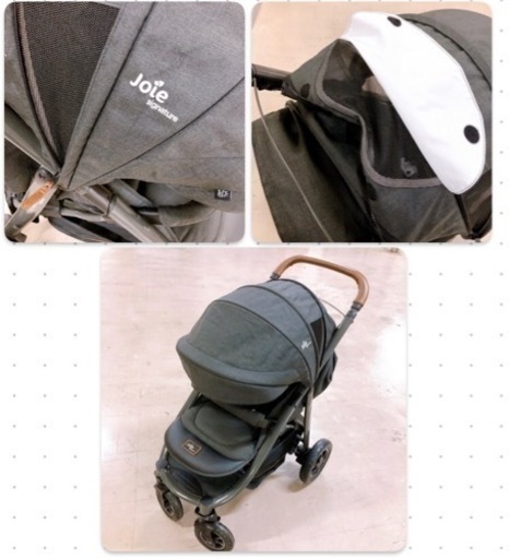 joie ジョイー シグネチャー A型ベビーカー 美品 4輪エアタイヤ