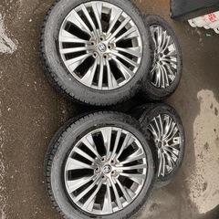 ハリアー　19インチ　スタッドレスタイヤセット
