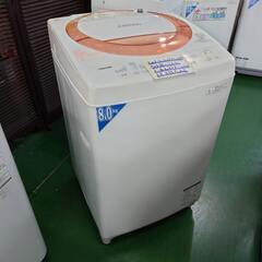 【愛品倶楽部柏店】保証充実 東芝 2017年製 8.0g 洗濯機 AW-D836