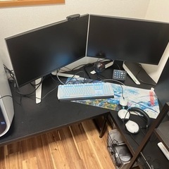『取引完了』ゲーミングPC、モニター、周辺機器