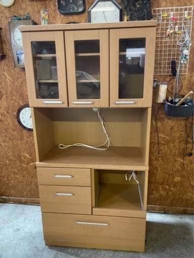 D1013 レンジボード コンセント付き