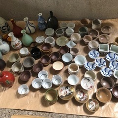 徳利、御猪口　まとめて　新品、中古