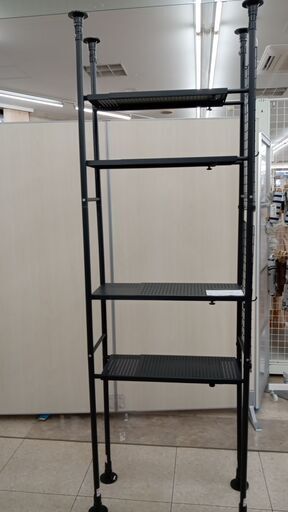 ★ジモティ割あり★  スチールラック グレー H×D×W クリーニング済み TJ2783