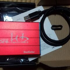 キャプチャーボード パススルーUSB 3.0 外付け ビデオキャプチャー の画像
