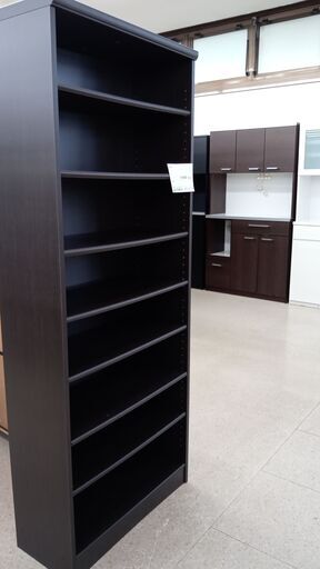 ★ジモティ割あり★ 大洋株式会社 本棚 ブラウン H178×D31×W70 クリーニング済み TJ2784