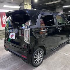 自社ローン★保証人不要も可★Ｎワゴン　カスタムＧ★ブラック★社外ナビ・TV・バックカメラ・ETC★スマートキー★プッシュスタート★の画像