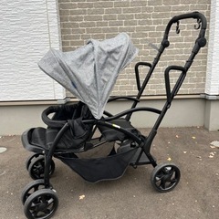 ☆ジモティー割引有☆Nebio/アミティエ/2人乗りベビーカー