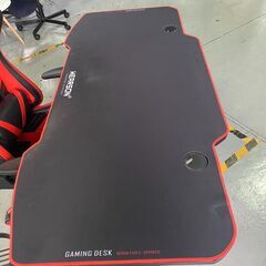 大阪★WEARSON ゲーミングデスク	幅1400mm ゲーミングチェア 専用マット セット