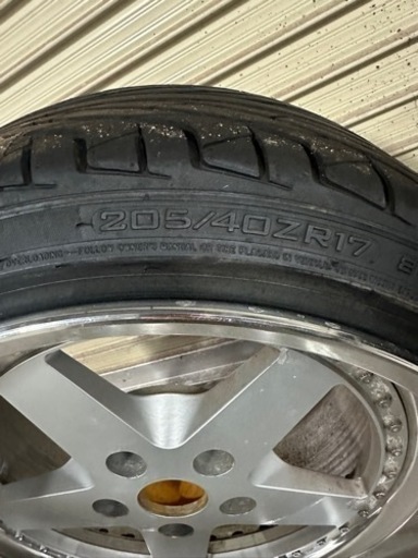 work エクイップ風ホイール 17インチ