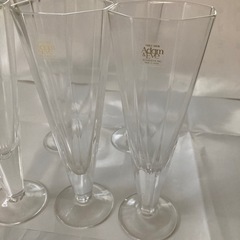 アダムとイブ　シャンパングラス5個セットの画像
