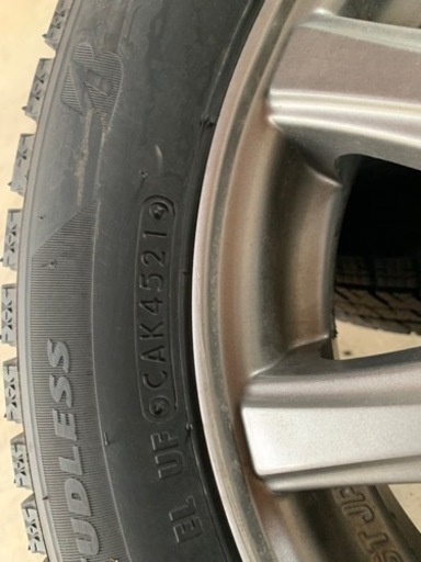 受け渡し予定者確定　スタッドレス　ブリヂストン VRX2 155/65r13 軽自動車用 ホイール付き