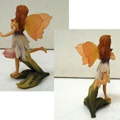 MEADOW FAIRIES 置物 妖精 チューリップ メドウフェアリーズ 洋風 インテリア小物 元箱付き 札幌市 清田区 平岡の画像