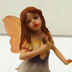 MEADOW FAIRIES 置物 妖精 チューリップ メドウフェアリーズ 洋風 インテリア小物 元箱付き 札幌市 清田区 平岡の画像