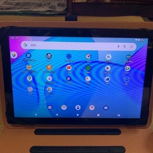 Androidタブレット10インチとワイヤレスキーボード