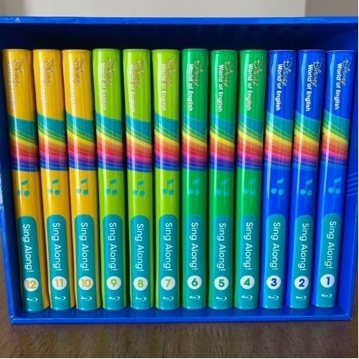 ディズニー英語システム　シングアロング　最新　ブルーレイ　正規品　DWE