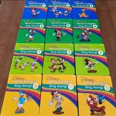 ディズニー英語システム　シングアロング　最新　ブルーレイ　正規品　DWEの画像