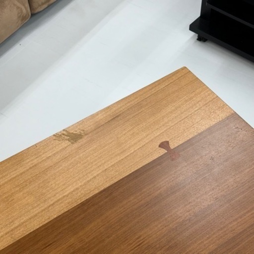 【美品‼️】高級♪ 協立工芸 120cm幅 家具調コタツ カジュアルこたつ リビング 高級象嵌仕様 継ぎ足 木製ブラウン♪