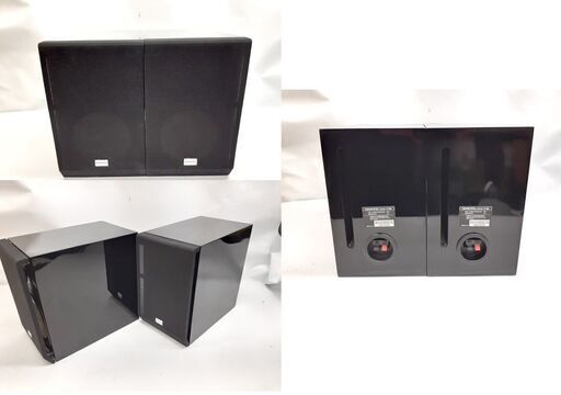 オンキョー CD、MDコンポ ペアスピーカーセット FR-B8/D-B8 ブラック