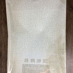 新品未使用　肌掛け布団　羊毛混　ピンク