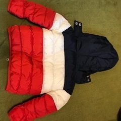 リーバイス　levi's ダウン　子供服　トリコロールの画像
