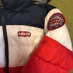 リーバイス　levi's ダウン　子供服　トリコロールの画像
