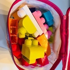 ブロック　お片付けカーの画像