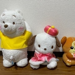 ぬいぐるみ3個セット