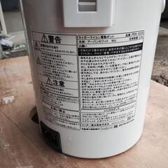 【2010年製】動作ok　TIGER/タイガー PDK-G220 マイコン 電動ポット ホワイト の画像