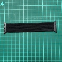 アップルウォッチ9 41mm用 ループベルト ブラック