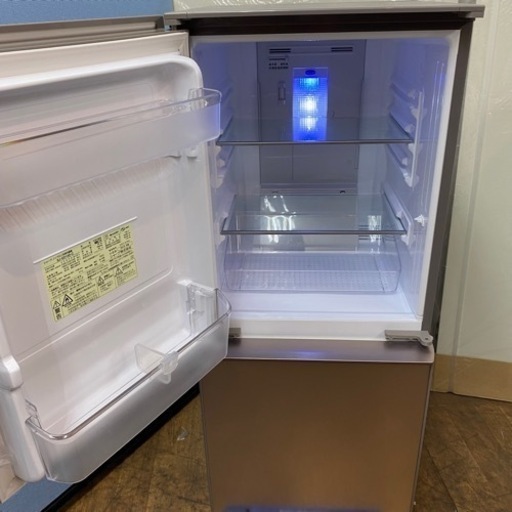I504 ? ジモティー限定価格！ プラズマクラスター搭載♪ SHARP 冷蔵庫 (137L) ⭐ 動作確認済 ⭐ クリーニング済