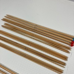 編み棒まとめ売りの画像