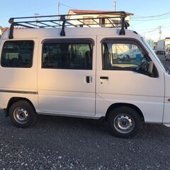 ご購入有難うございました！【車検代込☆支払総額24万5000円】平成19年　スバル　サンバーバン　LE-TV2　AT車　４WD　トランスポーターハイルーフ　ルーフキャリア付き　走行距離106,000㎞の画像