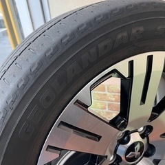 三菱 デリカ D5 18インチ純正タイヤホイール【リサイクルマート下関店】の画像