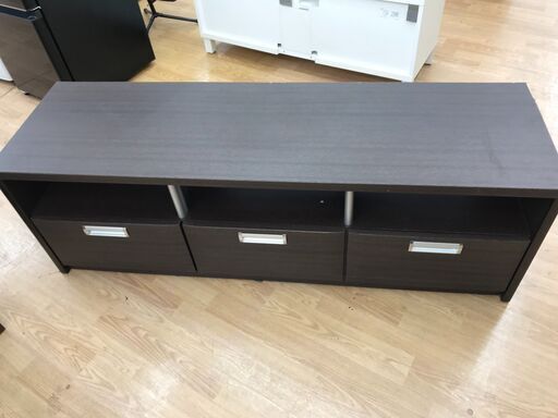 ★ジモティ割あり★  TV台 茶色 H51×W150×D45 クリーニング済み KJ3524