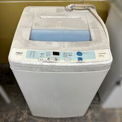 《値下げしました》AQUA全自動電気洗濯機【AQW-S60C】